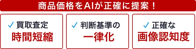 商品価格をAIが正確に提案