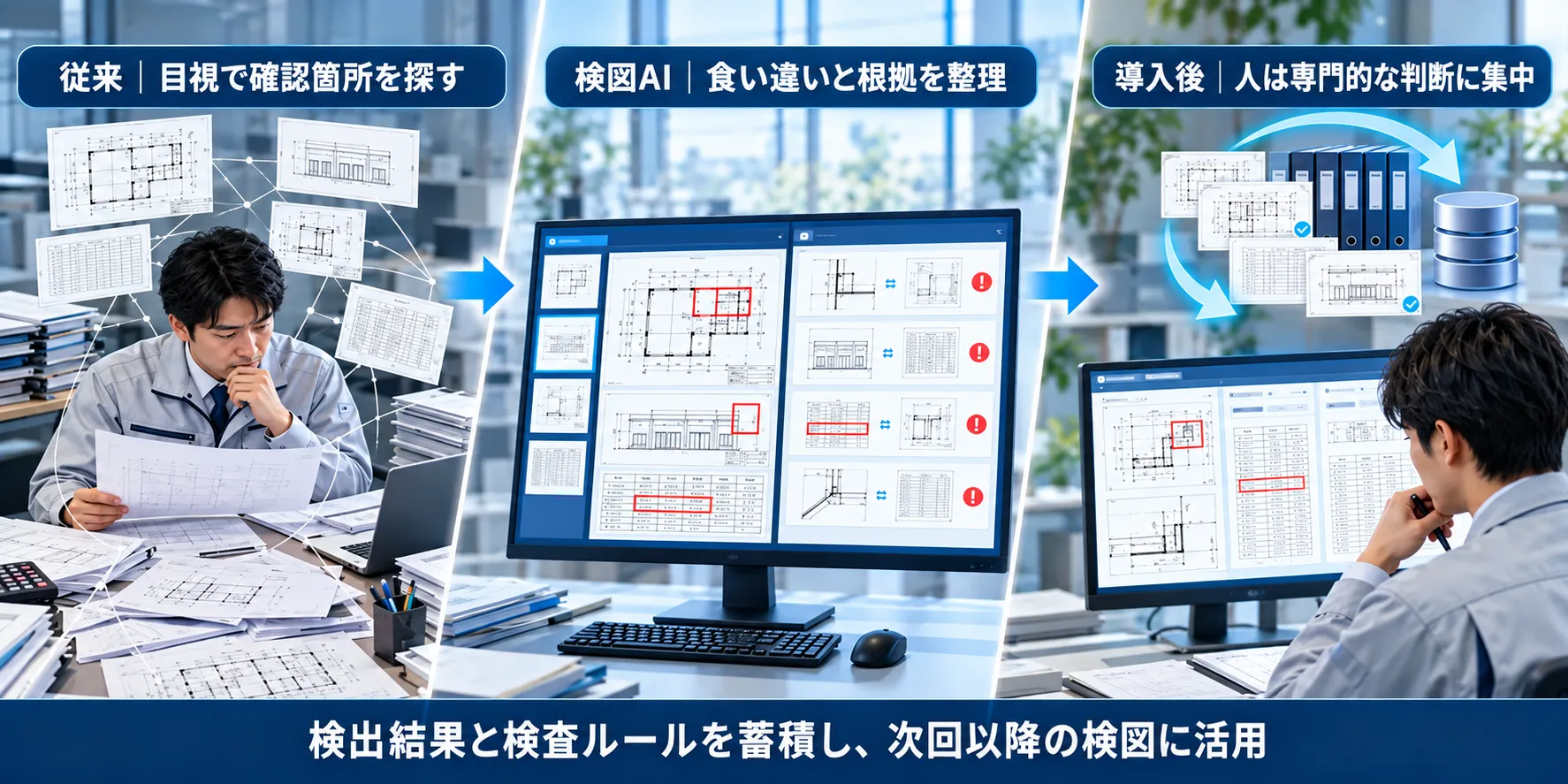 検図AI導入による図面確認業務の変化
